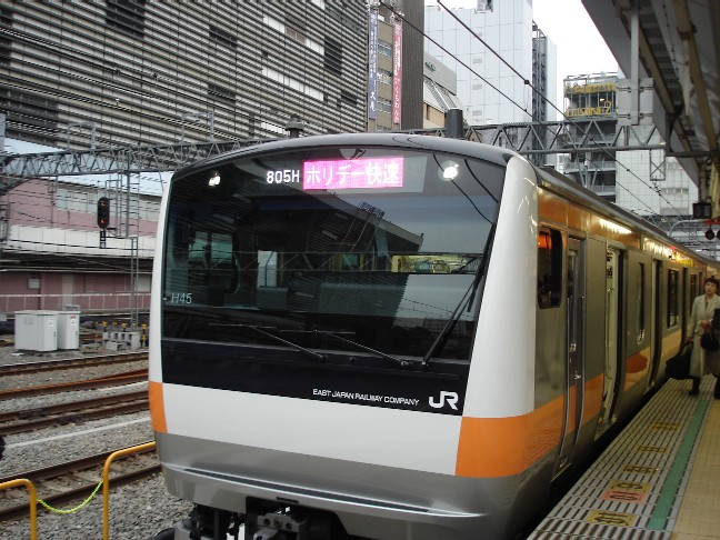 通勤電車タイプのホリデー快速