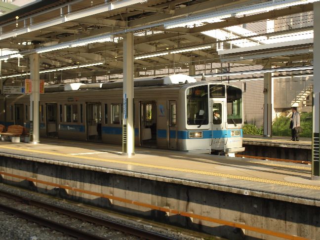 同じ電車