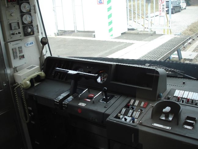 京急2100形 運転台