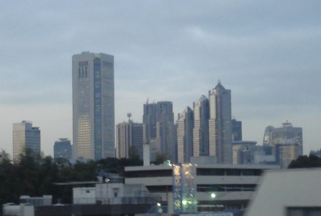代々木上原近辺から撮影