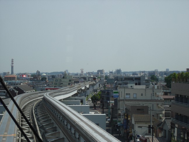 多摩都市モノレール 玉川上水−砂川七番 間