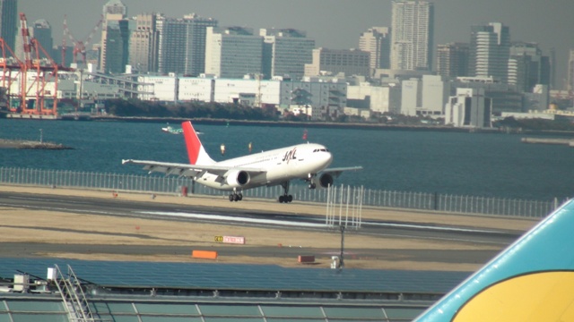 日本航空のエアバス機