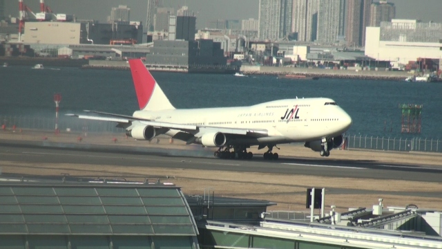 日本航空のジャンボジェット