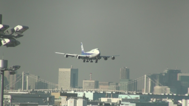 全日空のジャンボジェット