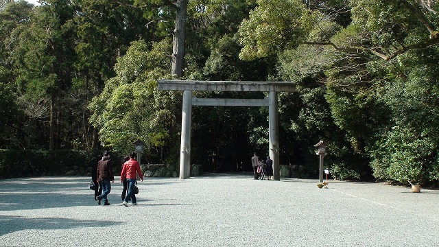 神宮外宮 鳥居