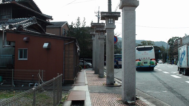 神宮内宮へ向けて歩く