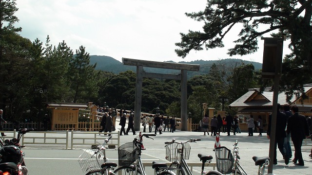 神宮内宮 鳥居