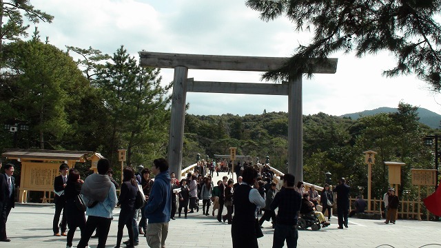 神宮内宮 鳥居