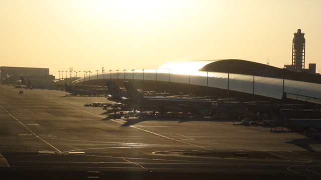関西空港 離陸